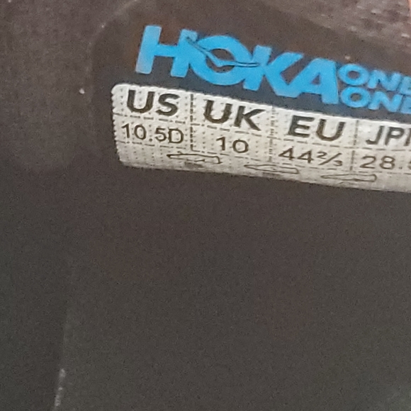 Hoka One One Bondi 9 Shoes Mens Size 10.5 Triple Black 1162011-BBLC NEW NWOB - Picture 2 of 14